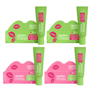 LipsZen Morango e Cereja - Hidratante Labial (4 und.)